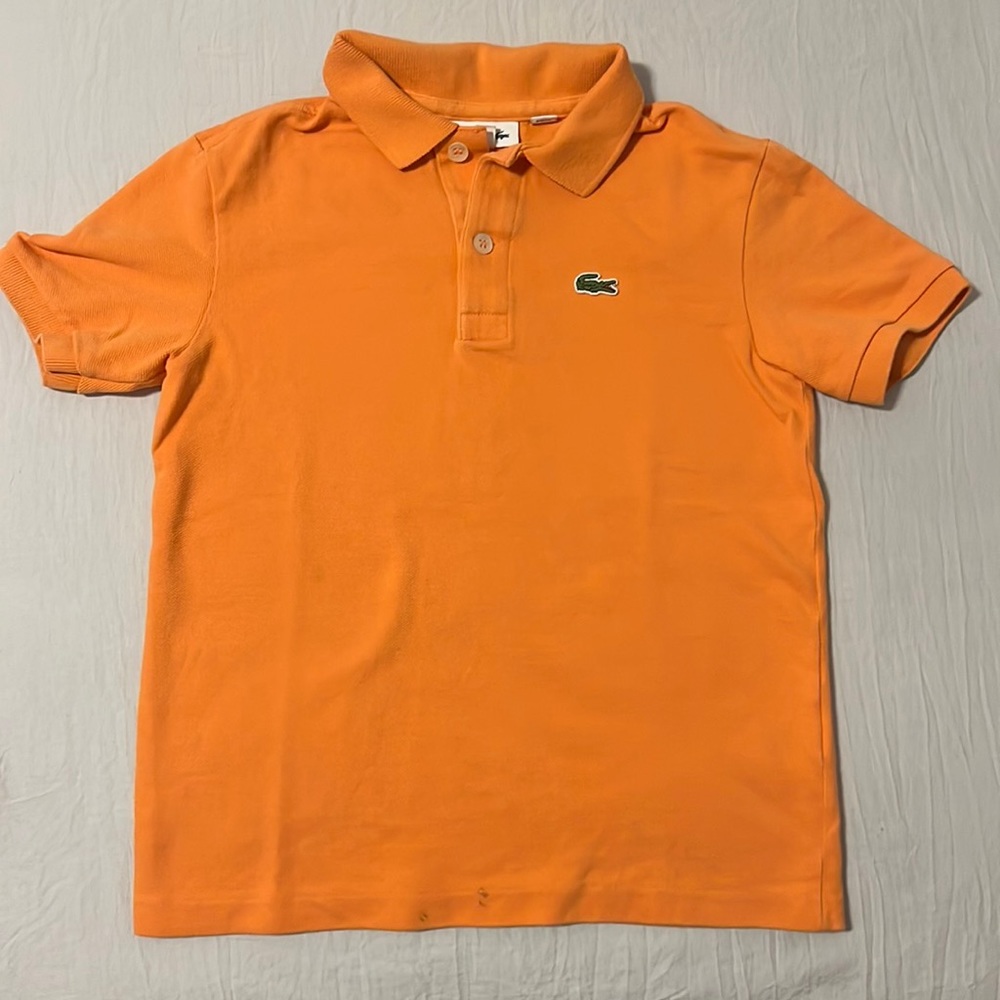 Lacoste Orange Polo